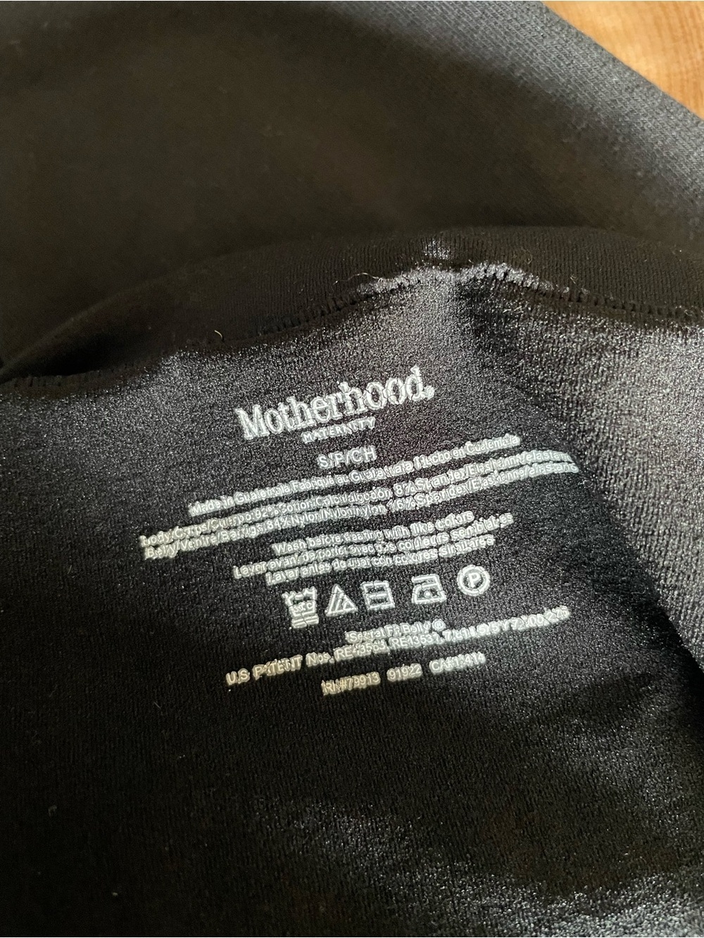 Motherhood Maternity Legging Tight Black Size Small - Picture 5 of 5